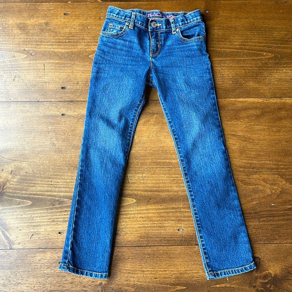 Children's Place Adjustable Waist Skinny Jeans Sz 8